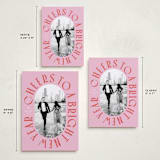 "Cheers to a Bright New Year" - Holiday Cards in Peppermint by Erin German - Formats Available