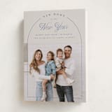 "Regency" - Holiday Cards in Midnight by Alexandra Cohn - Folded Card