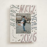 "All Fun" - Holiday Cards in Pastel by letterfix - Front