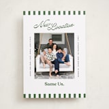 "New Location" - Holiday Cards in Spruce by Owl and Toad - Front