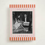 "Modern double stripe frame" - Holiday Cards in Orangesicle by Jackie Crawford - Front