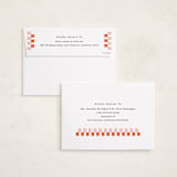 "Modern double stripe frame" - Holiday Cards in Orangesicle by Jackie Crawford - FREE Recipient Addressing