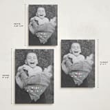 "Colorblock Type" - Holiday Cards in Gumdrops by AK Graphics - Formats Available