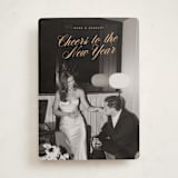"Classy Cheer" - Holiday Cards in Apricot by Ekko Studio - Front