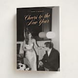 "Classy Cheer" - Holiday Cards in Apricot by Ekko Studio - Folded Card