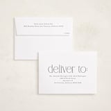 "Dignified Cheers" - Holiday Cards in Vanilla by Charter Oaks Creative - FREE Recipient Addressing