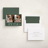 "Two" - Holiday Cards in Fir by Kelly Schmidt - Assembled