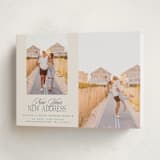 "New Home Duo" - Holiday Cards in Sea by Jenna Holcomb - Folded Card