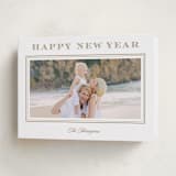 "Resort style" - Holiday Cards in Caramel by Stacey Meacham - Folded Card