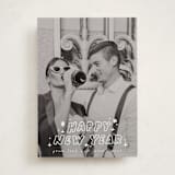 "Pizazz" - Holiday Cards in Starlight by Everett Paper Goods - Front