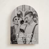 "Pizazz" - Holiday Cards in Starlight by Everett Paper Goods - Front