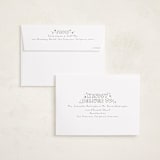 "Pizazz" - Holiday Cards in Starlight by Everett Paper Goods - FREE Recipient Addressing