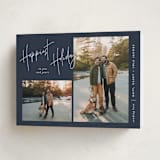 "signature frames" - Holiday Cards in Night Sky by JoAnn Jinks - Folded Card