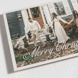 "Noelle" - Holiday Cards in Marshmallow by Pati Cascino - Detail