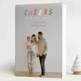 "Vibrant" - Holiday Cards in Gumdrop by Oscar and Emma - Karly Depew - Folded Card