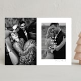 "Chic Year Ahead" - Holiday Cards in Snow by Simona Camp - Front