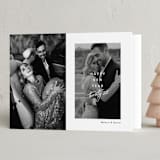 "Chic Year Ahead" - Holiday Cards in Snow by Simona Camp - Folded Card