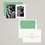 "Chic Year Ahead" - Holiday Cards in Snow by Simona Camp - Assembled