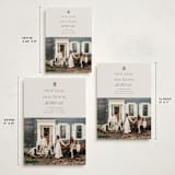 "New But Same" - Holiday Cards in Sage by Everett Paper Goods - Formats Available