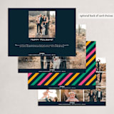 "Bold Cheer" - Holiday Cards in Candy by Jessica Corliss - Back of Card Options