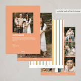 "Cheeky Cheer" - Holiday Cards in Candy Stripe by Darby McGuire - Back of Card Options