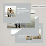 "Poster" - Holiday Cards in Snow by letterfix - Back of Card Options