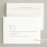 "Poster" - Holiday Cards in Snow by letterfix - FREE Recipient Addressing