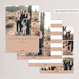 "New Year Snapshot" - Holiday Cards in Antique by Jhudy - Back of Card Options