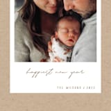 "New Year Snapshot" - Holiday Cards in Antique by Jhudy - Detail