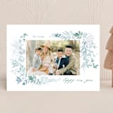 "green wisps" - Holiday Cards in Mint by Phrosné Barwood - Front