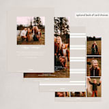 "Charleston" - Holiday Cards in Snow by Robert and Stella - Back of Card Options