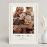 "simple border" - Holiday Cards in Ivory by Stacey Meacham - Front