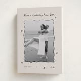 "New Year Doodles" - Holiday Cards in Ink by Poised Avenue - Folded Card