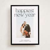 "simple border" - Holiday Cards in Charcoal by JoAnn Jinks - Front