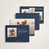 "120 film" - Holiday Cards in Snow by Adelyn T. - Back of Card Options