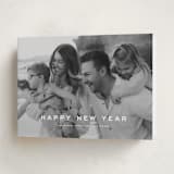 "Olympus" - Holiday Cards in Cloud by Wildfield Paper Co - Folded Card