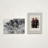 "Olympus" - Holiday Cards in Cloud by Wildfield Paper Co - Photo Orientation Options