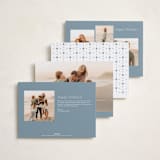 "Palinuro" - Holiday Cards in Frost by Deynaaz Daraei - Back of Card Options