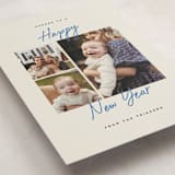 "Sincere Cheer" - Holiday Cards in Azure by Amy Kross - Detail