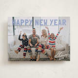 "Boldly Soft" - Holiday Cards in Frosted Sky by Cass Loh - Front