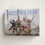 "Boldly Soft" - Holiday Cards in Frosted Sky by Cass Loh - Folded Card