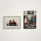 "Cin-Cin" - Holiday Cards in Snow by Kate Ahn - Photo Orientation Options