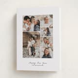"Multi Minimal" - Holiday Cards in Snow by Itsy Belle Studio - Folded Card
