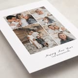 "Multi Minimal" - Holiday Cards in Snow by Itsy Belle Studio - Detail