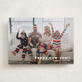 "Statement Year" - Holiday Cards in Snowball by Jessica Williams - Front