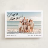 "Vintage Snapshot" - Holiday Cards in Noir by Jackie Crawford - Front