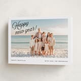 "Vintage Snapshot" - Holiday Cards in Noir by Jackie Crawford - Folded Card