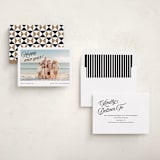 "Vintage Snapshot" - Holiday Cards in Noir by Jackie Crawford - Assembled