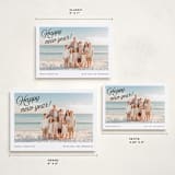 "Vintage Snapshot" - Holiday Cards in Noir by Jackie Crawford - Formats Available