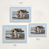 "Preppy Seaside" - Holiday Cards in Ocean by Stacey Meacham - Formats Available